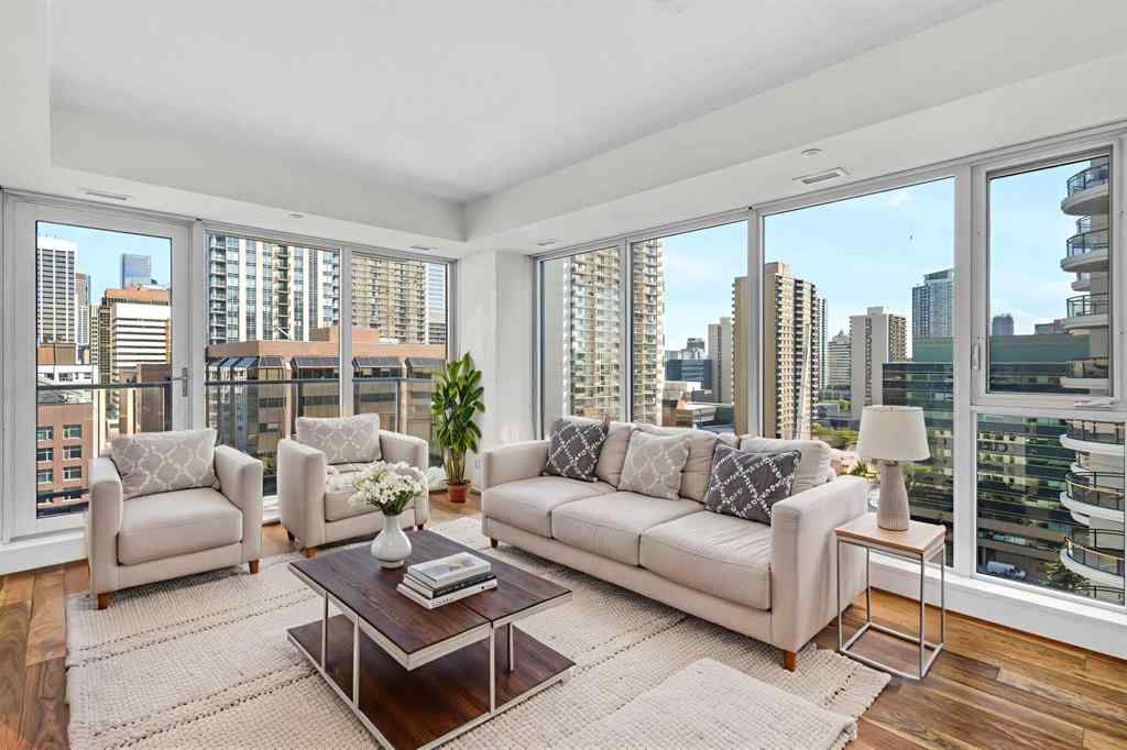 MLS® A2244946 - Unit #1407 1025 5 Avenue SW in Downtown West End Calgary, Residential