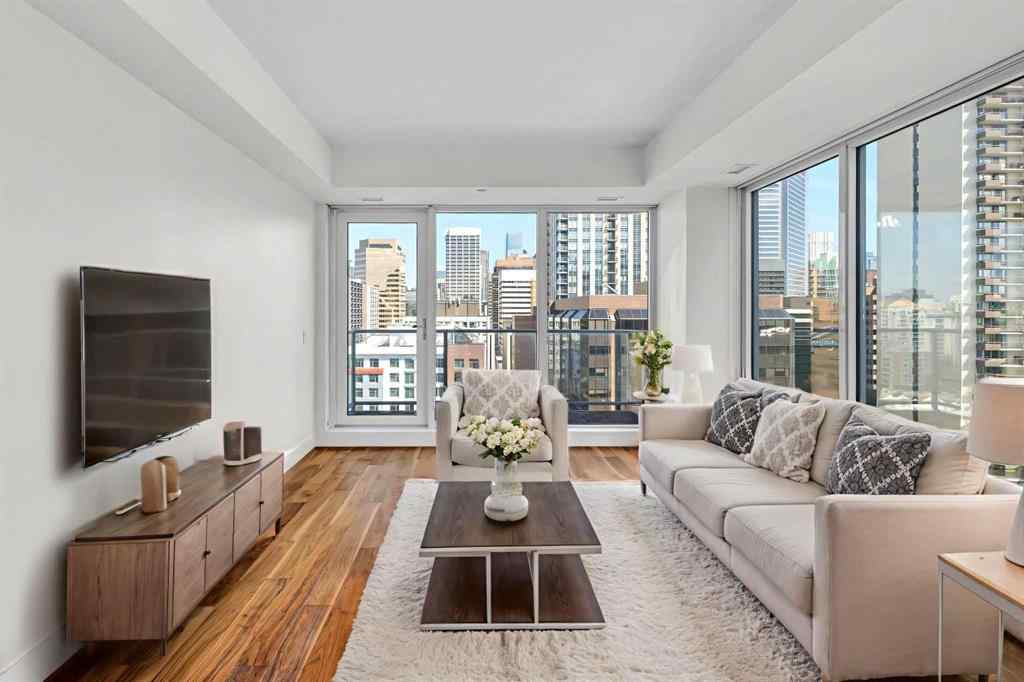 MLS® A2244946 - Unit #1407 1025 5 Avenue SW in Downtown West End Calgary, Residential