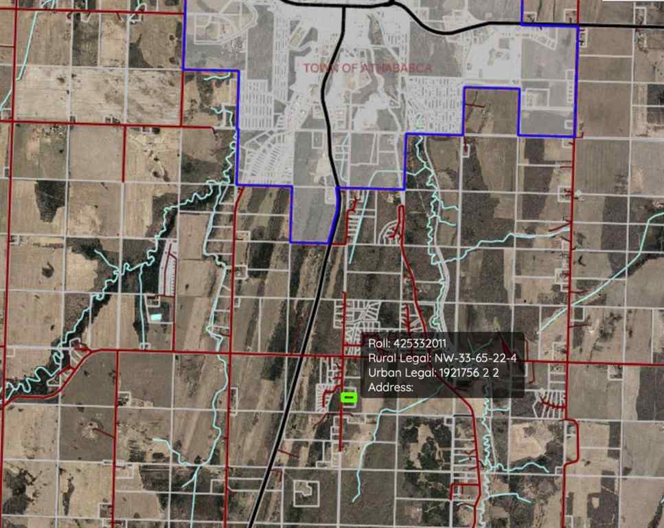 MLS® A2244952 - Lot 2 Part of NW-33-65-22-W4   in NONE Rural Athabasca County, Land