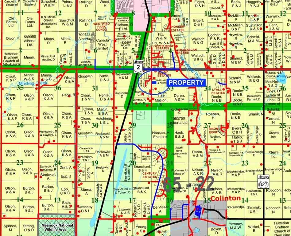 MLS® A2244952 - Lot 2 Part of NW-33-65-22-W4   in NONE Rural Athabasca County, Land