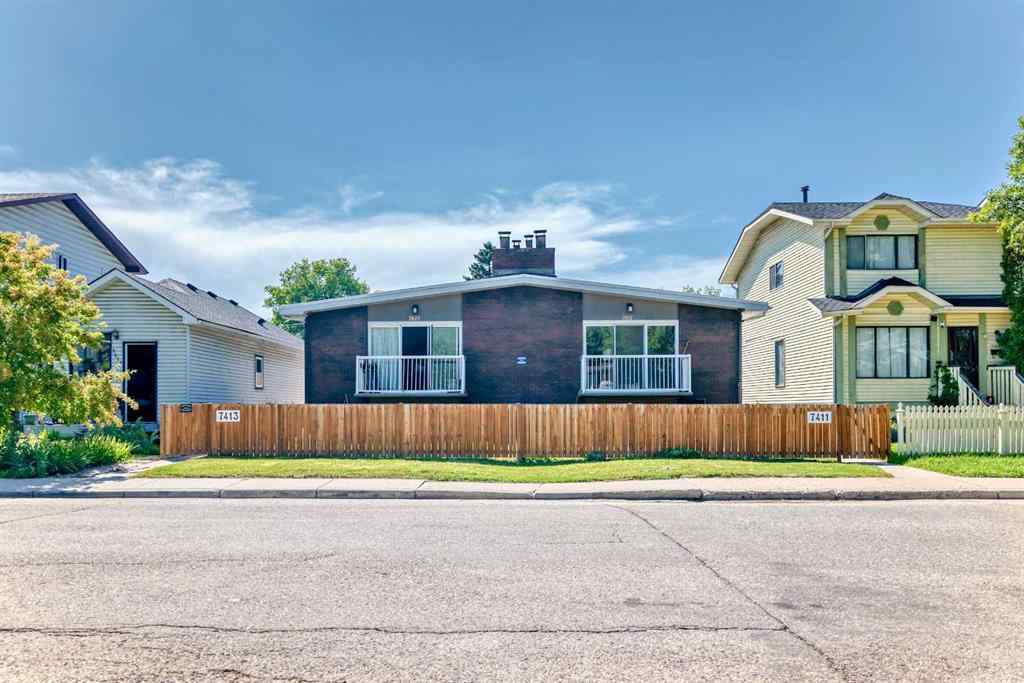 MLS® A2244959 - 7411 20A Street SE in Ogden Calgary, Multi-Family
