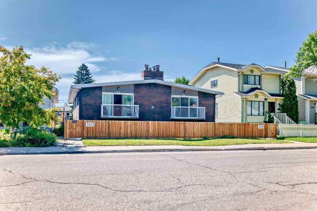 MLS® A2244959 - 7411 20A Street SE in Ogden Calgary, Multi-Family