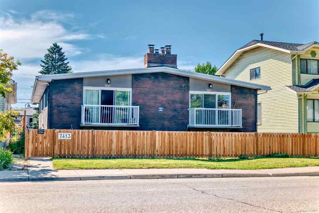 MLS® A2244959 - 7411 20A Street SE in Ogden Calgary, Multi-Family