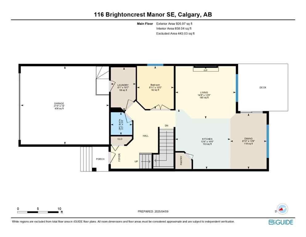 MLS® A2244979 - 116 Brightoncrest Manor SE in New Brighton Calgary, Residential