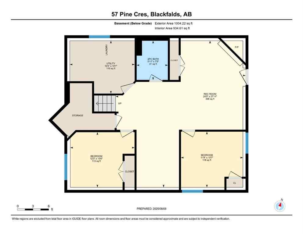 MLS® A2245017 - 57 Pine Crescent  in Panorama Estates Blackfalds, Residential