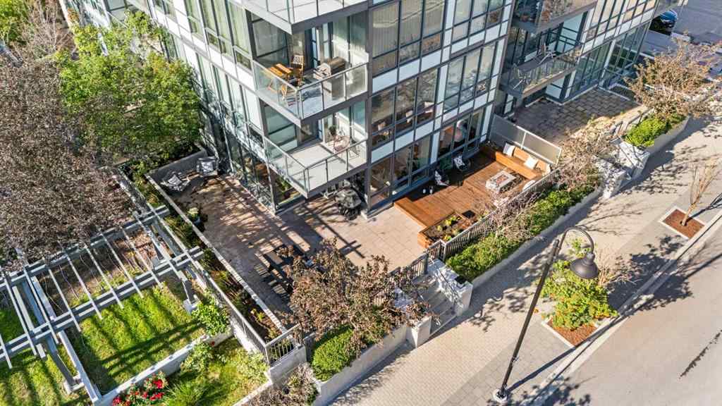MLS® A2245069 - Unit #102 128 2 Street SW in Chinatown Calgary, Residential