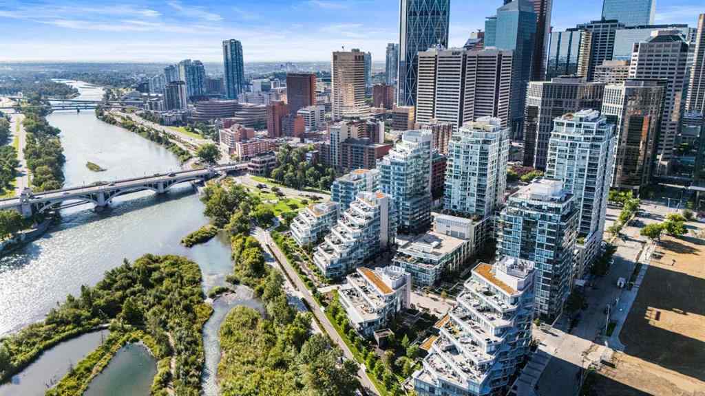 MLS® A2245069 - Unit #102 128 2 Street SW in Chinatown Calgary, Residential