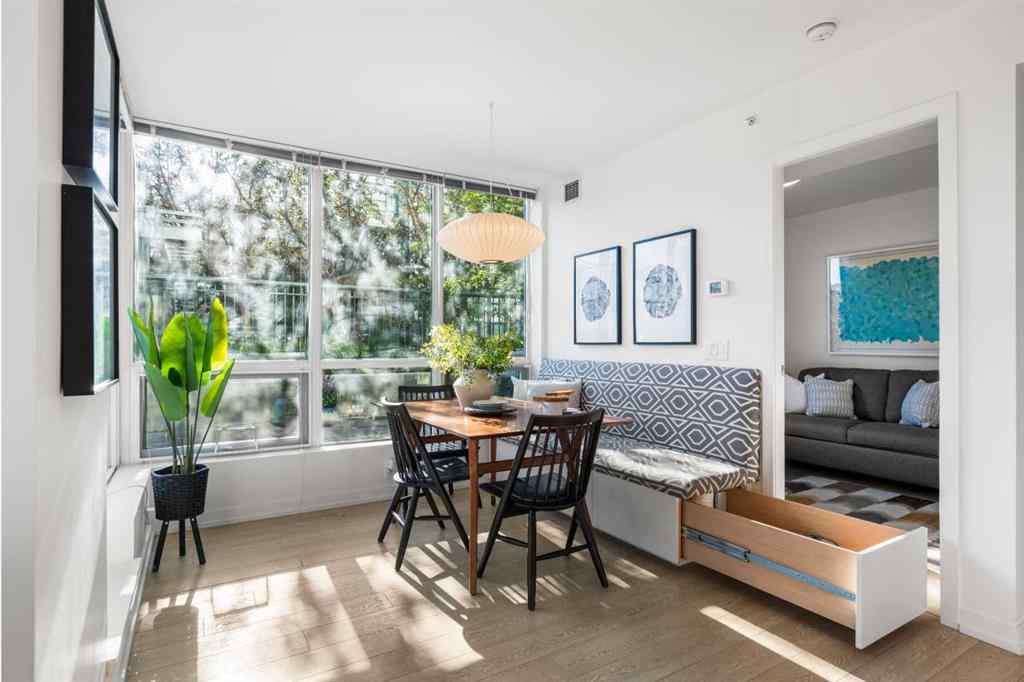 MLS® A2245069 - Unit #102 128 2 Street SW in Chinatown Calgary, Residential
