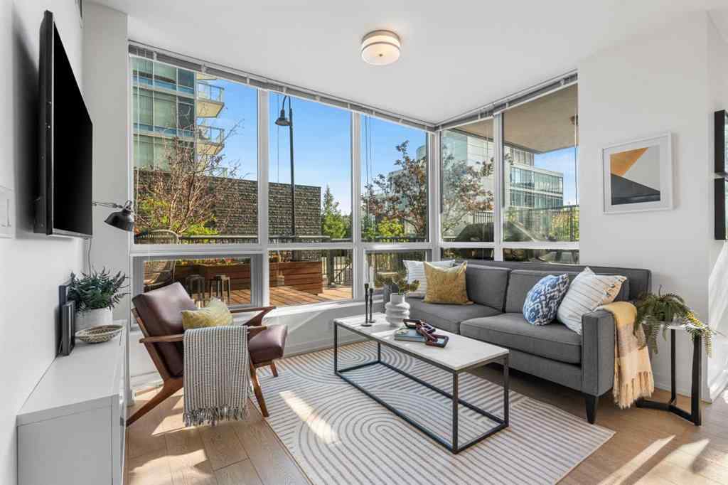 MLS® A2245069 - Unit #102 128 2 Street SW in Chinatown Calgary, Residential