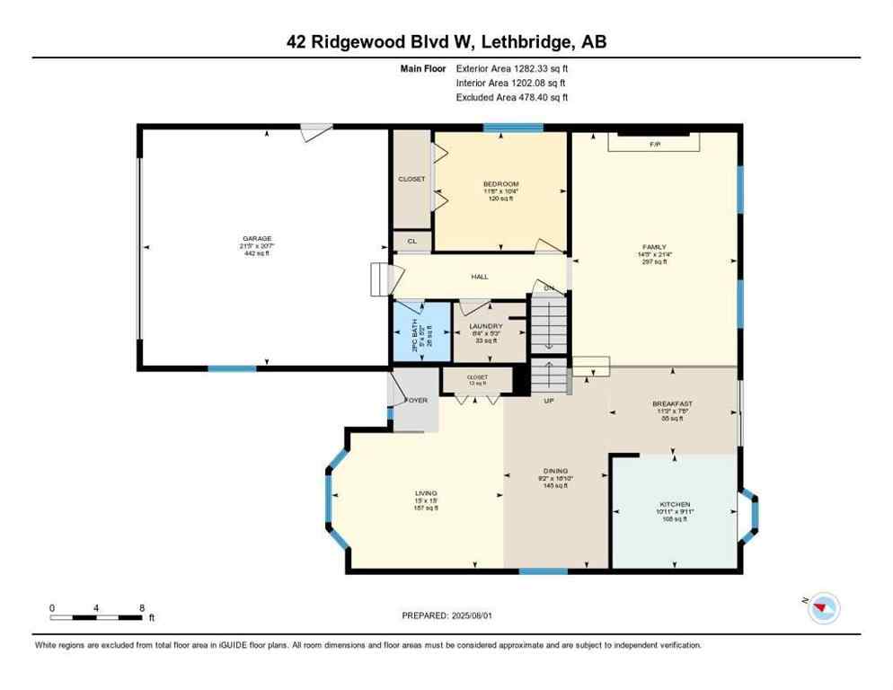MLS® A2245095 - 42 Ridgewood Boulevard W in Ridgewood Lethbridge, Residential
