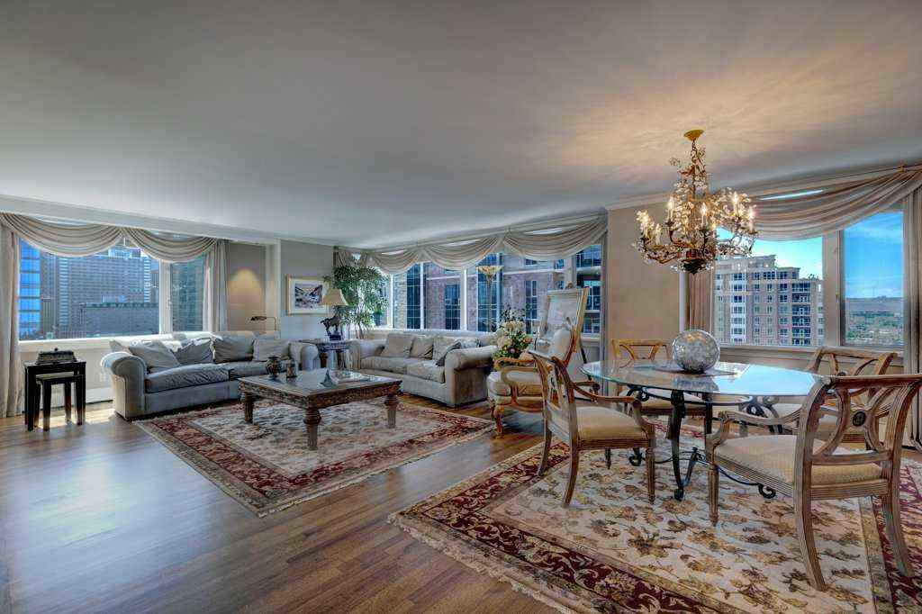 MLS® A2245245 - Unit #1102D 500 Eau Claire Avenue SW in Eau Claire Calgary, Residential