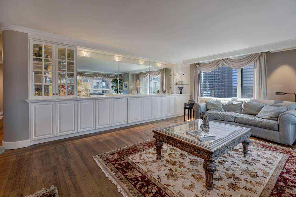 MLS® A2245245 - Unit #1102D 500 Eau Claire Avenue SW in Eau Claire Calgary, Residential