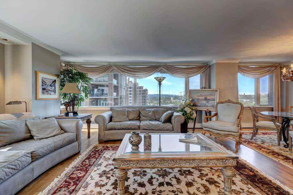 MLS® A2245245 - Unit #1102D 500 Eau Claire Avenue SW in Eau Claire Calgary, Residential