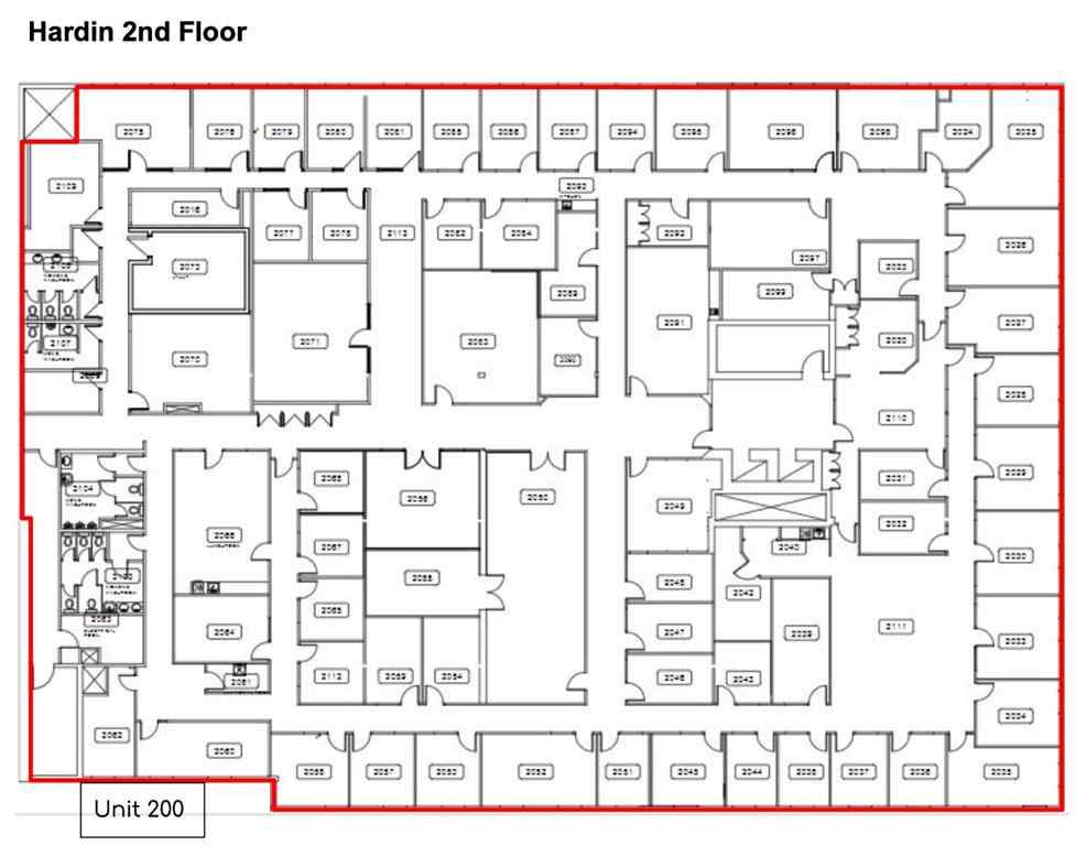 MLS® A2245272 - Unit #200 9816 Hardin Street  in Downtown Fort McMurray, Commercial