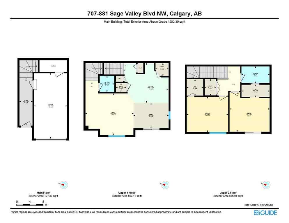 MLS® A2245301 - Unit #707 881 Sage Valley Boulevard NW in Sage Hill Calgary, Residential