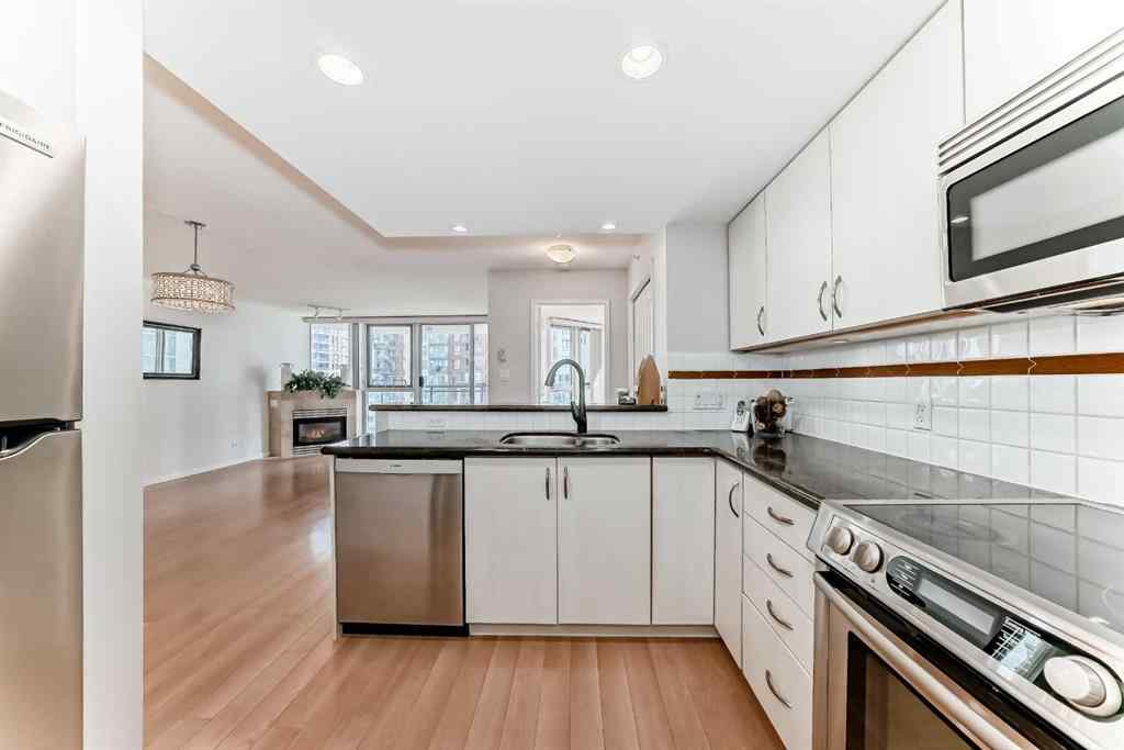 MLS® A2245364 - Unit #1308 1108 6 Avenue SW in Downtown West End Calgary, Residential
