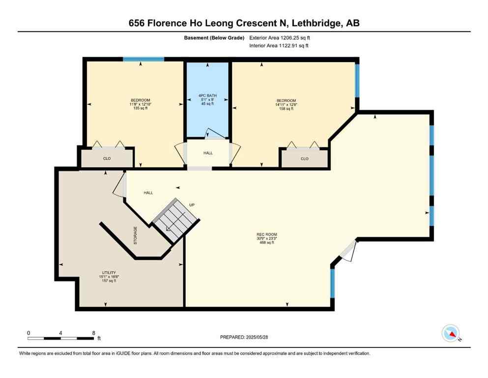 MLS® A2245409 - 656 Florence Ho Leong Crescent N in Legacy Ridge / Hardieville Lethbridge, Residential
