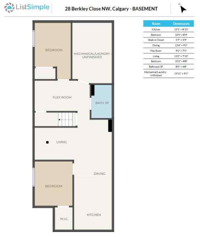 MLS® A2245438 - 28 Berkley Close NW in Beddington Heights Calgary, Residential