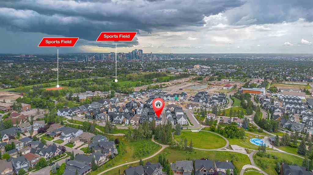 MLS® A2245462 - 210 Alexandria Green SW in Currie Barracks Calgary, Residential