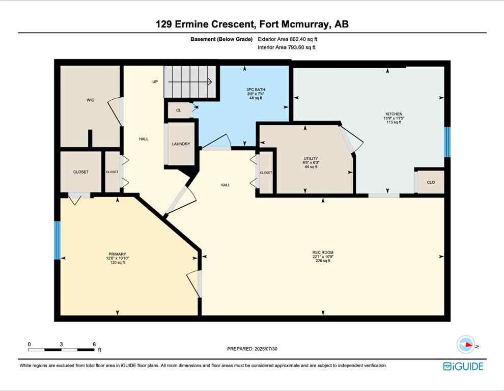 MLS® A2245469 - 129 Ermine Crescent  in Thickwood Fort McMurray, Residential
