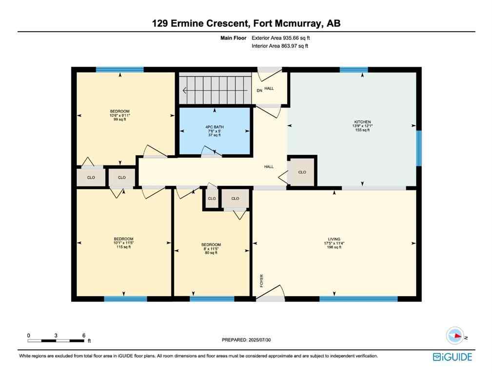 MLS® A2245469 - 129 Ermine Crescent  in Thickwood Fort McMurray, Residential