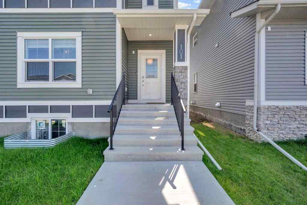MLS® A2245470 - 101 Midtown Close SW in Midtown Airdrie, Residential