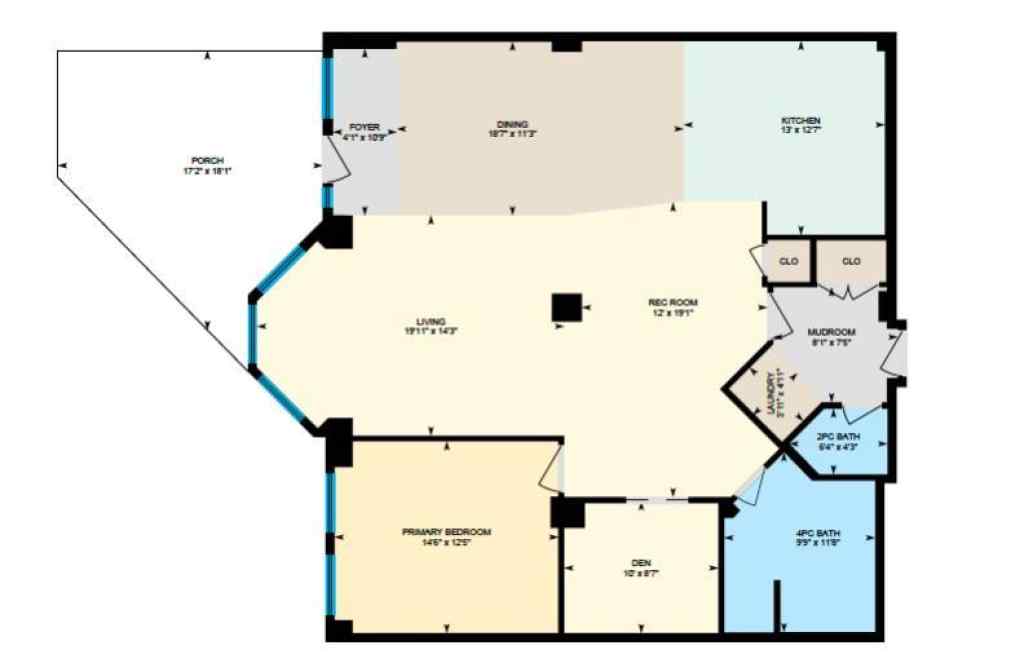MLS® A2245631 - Unit #8103 400 Eau Claire Avenue SW in Eau Claire Calgary, Residential