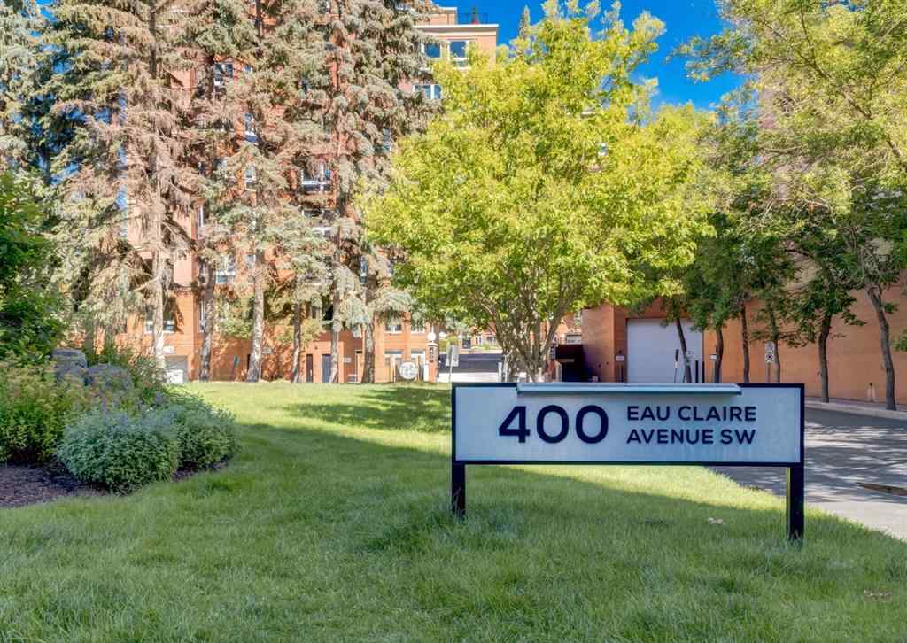 MLS® A2245631 - Unit #8103 400 Eau Claire Avenue SW in Eau Claire Calgary, Residential