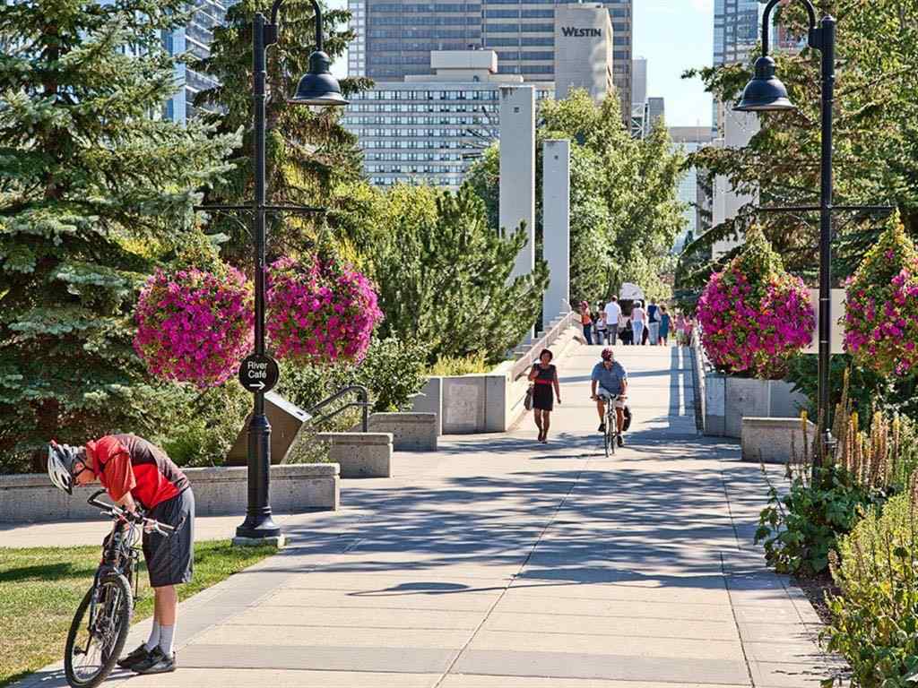 MLS® A2245631 - Unit #8103 400 Eau Claire Avenue SW in Eau Claire Calgary, Residential