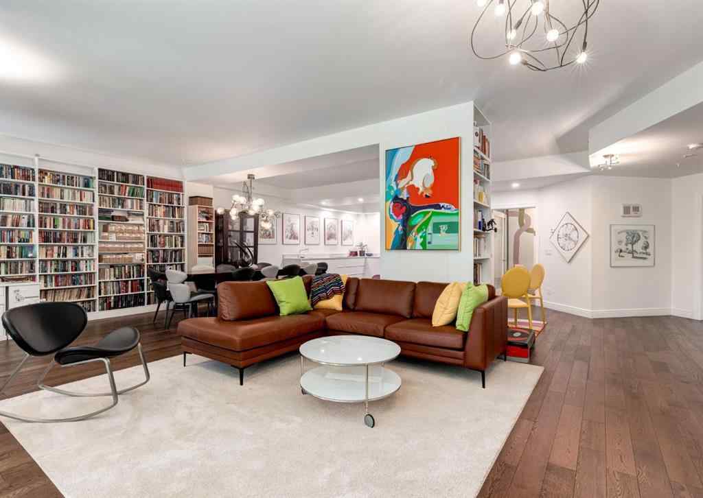 MLS® A2245631 - Unit #8103 400 Eau Claire Avenue SW in Eau Claire Calgary, Residential