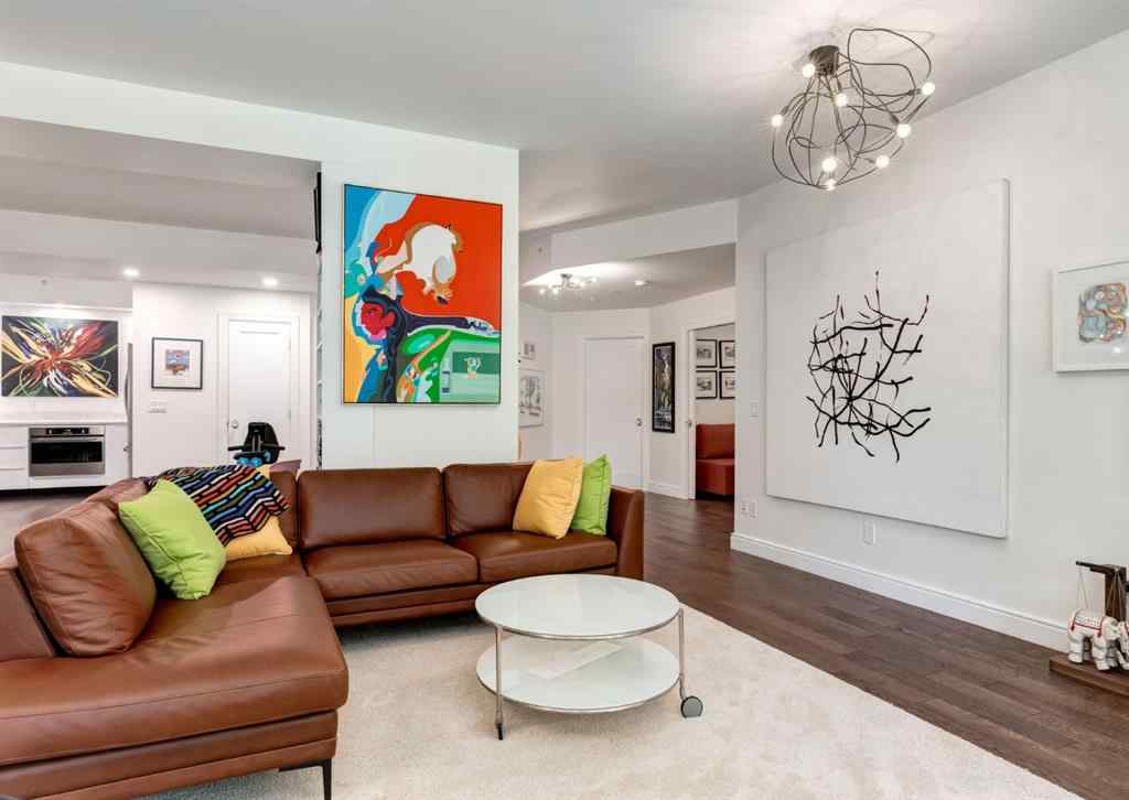MLS® A2245631 - Unit #8103 400 Eau Claire Avenue SW in Eau Claire Calgary, Residential