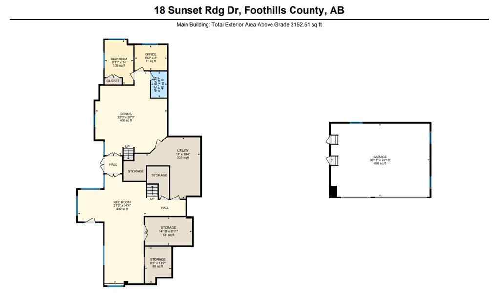 MLS® A2245660 - 18 Sunset Ridge Drive  in NONE Rural Foothills County, Residential