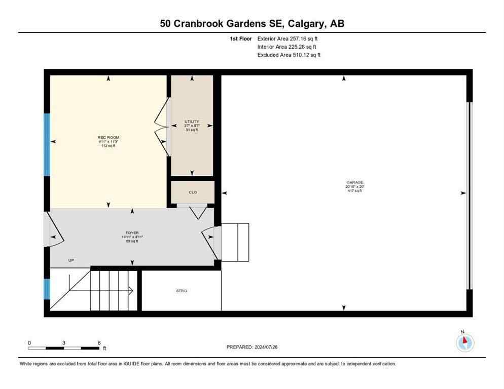 MLS® A2245673 - 50 Cranbrook Gardens SE in Cranston Calgary, Residential