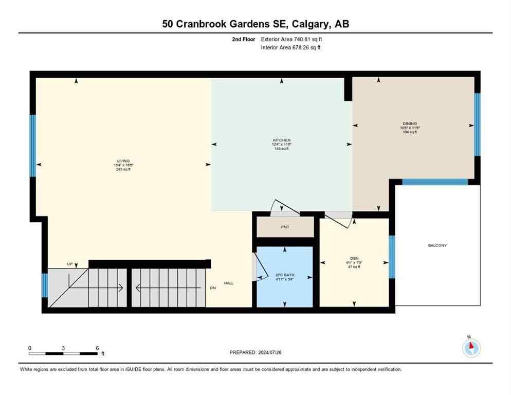 MLS® A2245673 - 50 Cranbrook Gardens SE in Cranston Calgary, Residential
