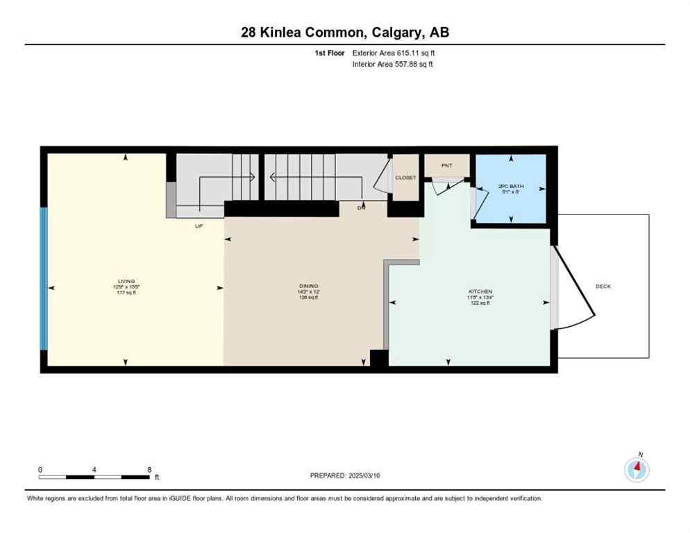 MLS® A2245676 - 28 Kinlea Common NW in Kincora Calgary, Residential