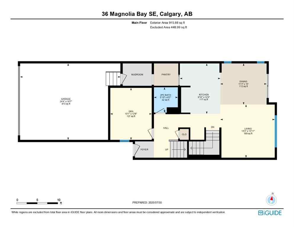 MLS® A2245770 - 36 Magnolia Bay SE in Mahogany Calgary, Residential