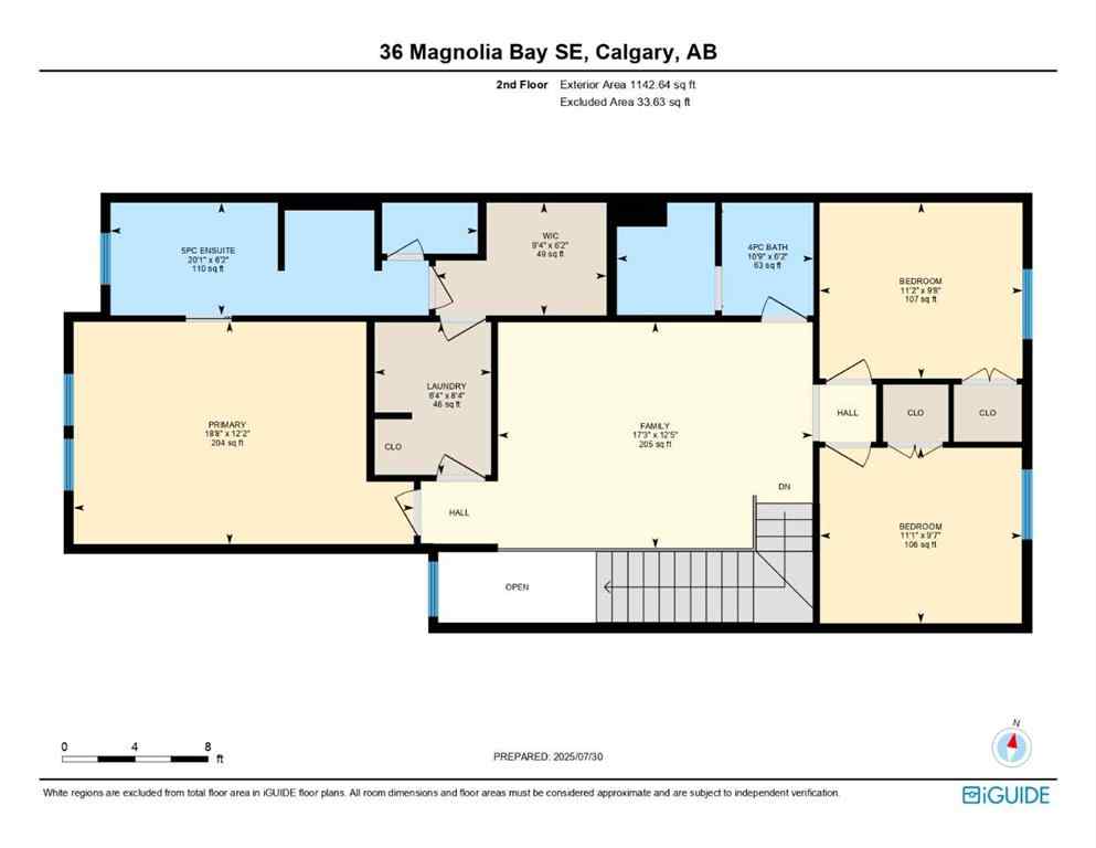 MLS® A2245770 - 36 Magnolia Bay SE in Mahogany Calgary, Residential