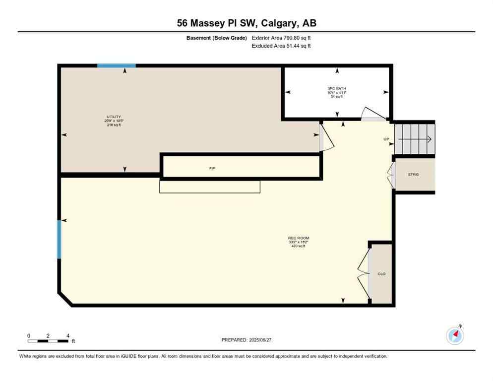 MLS® A2245811 - 56 Massey Place SW in Mayfair Calgary, Residential