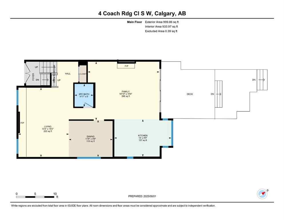 MLS® A2245880 - 4 Coach Ridge Close SW in Coach Hill Calgary, Residential