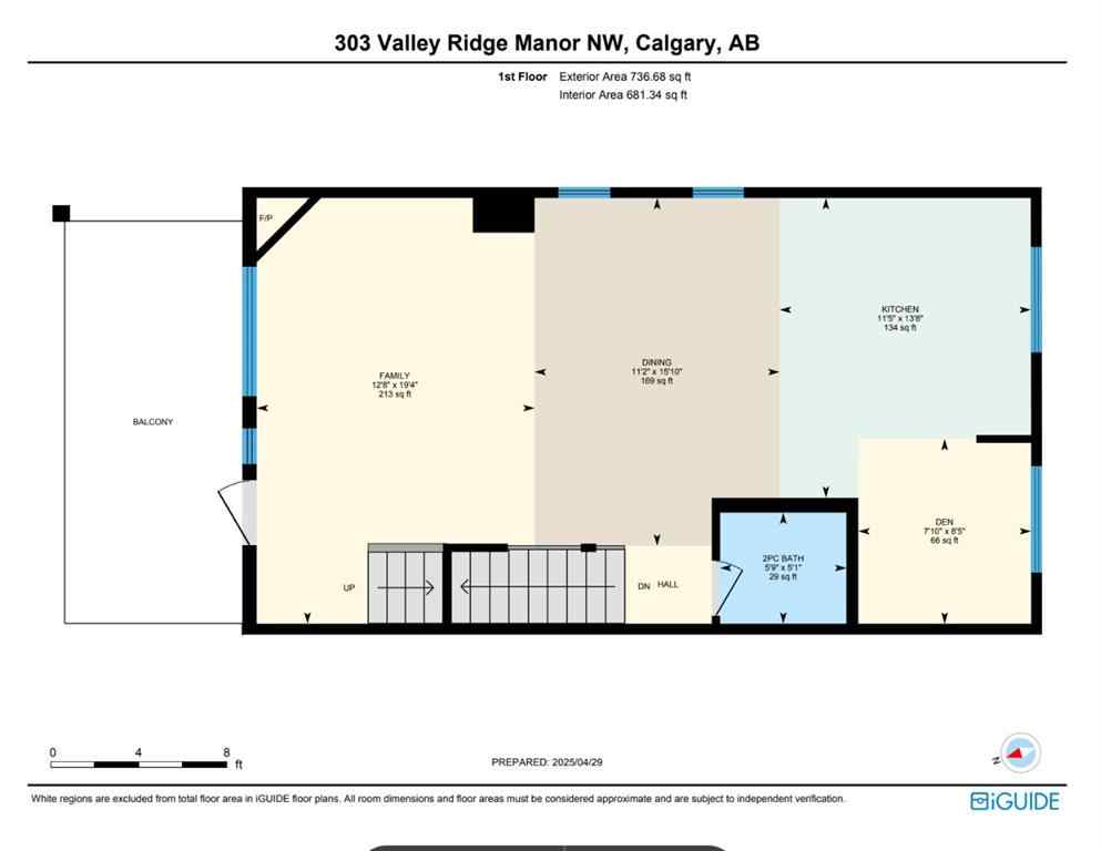MLS® A2245883 - 303 Valley Ridge Manor NW in Valley Ridge Calgary, Residential