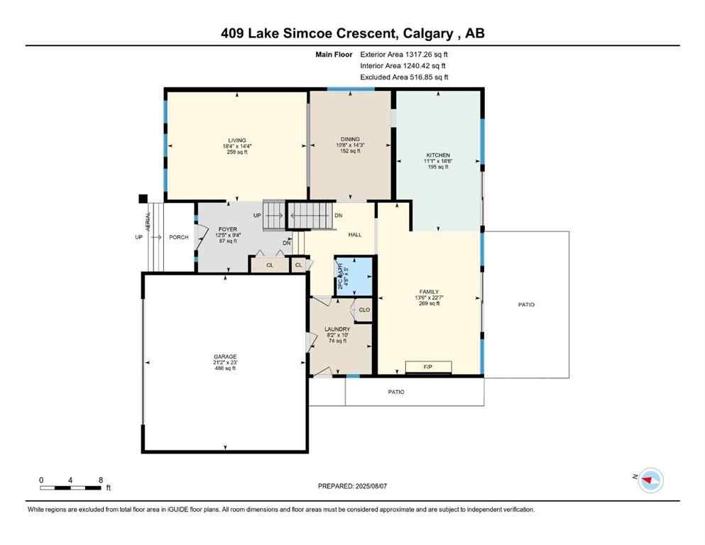 MLS® A2245925 - 409 Lake Simcoe Crescent SE in Lake Bonavista Calgary, Residential