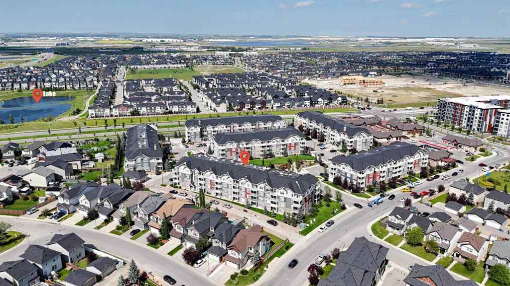 MLS® A2245942 - Unit #6408 155 Skyview Ranch Way NE in Skyview Ranch Calgary, Residential
