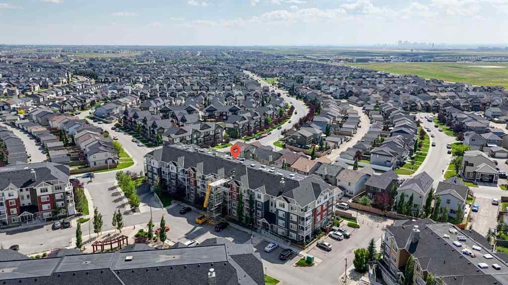 MLS® A2245942 - Unit #6408 155 Skyview Ranch Way NE in Skyview Ranch Calgary, Residential