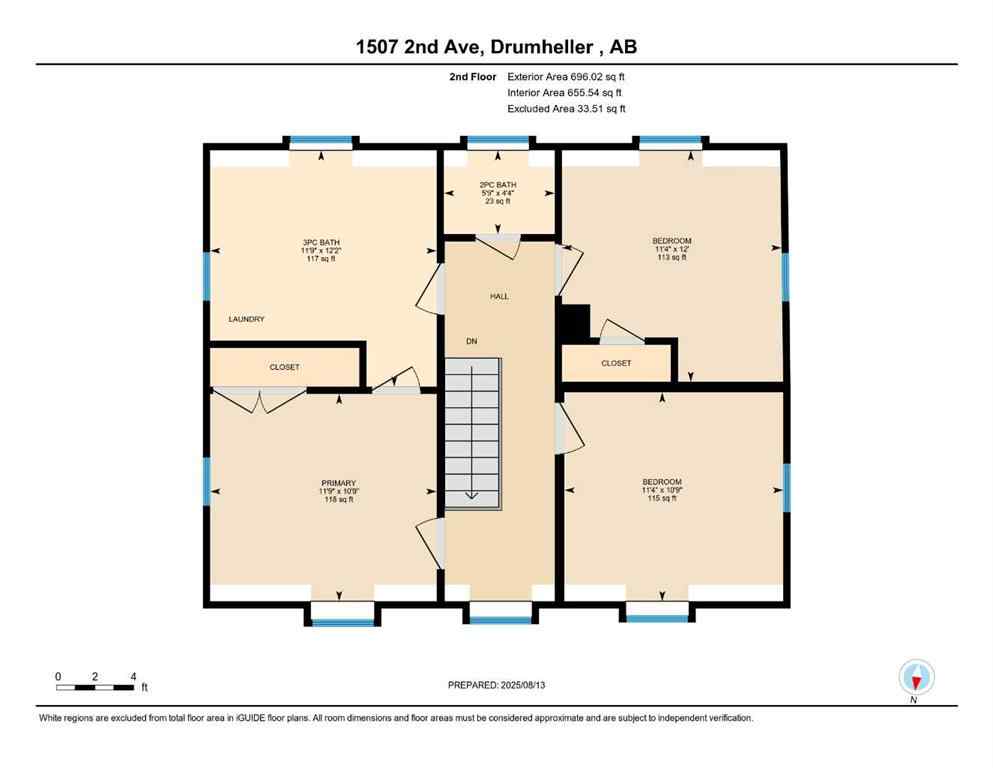 MLS® A2245989 - 1507 2 Avenue  NW in Midland Drumheller, Residential