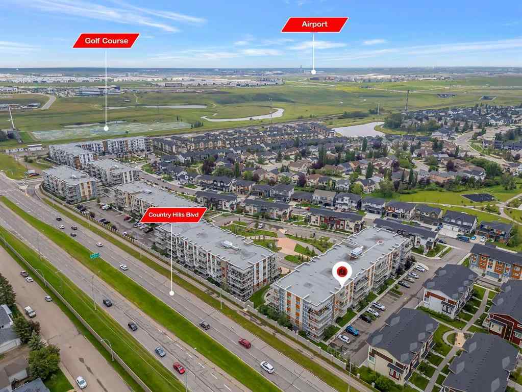 MLS® A2246006 - Unit #108 370 Harvest Hills Common NE in Harvest Hills Calgary, Residential