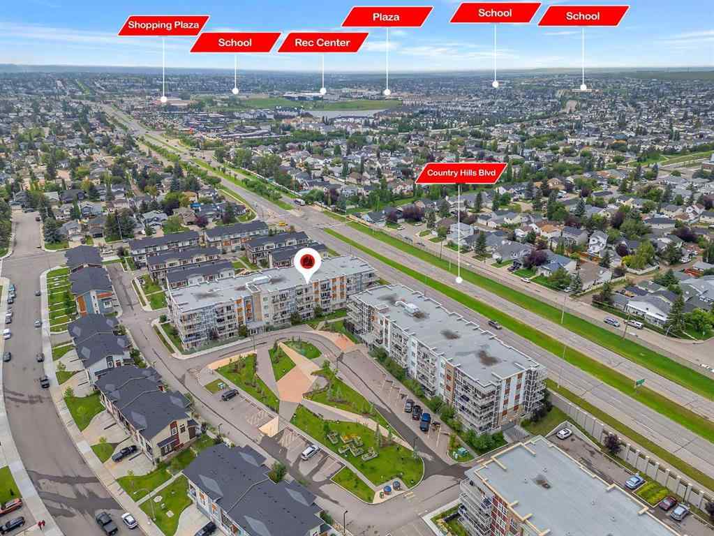 MLS® A2246006 - Unit #108 370 Harvest Hills Common NE in Harvest Hills Calgary, Residential