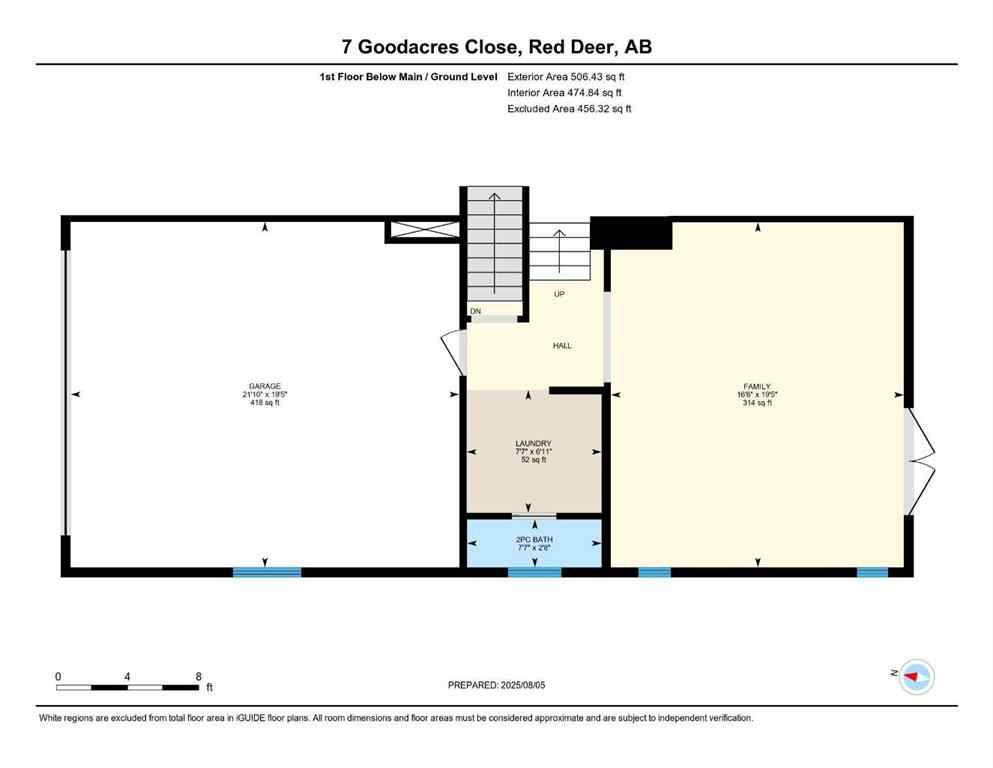 MLS® A2246053 - 7 Goodacre Close  in Glendale Park Estates Red Deer, Residential