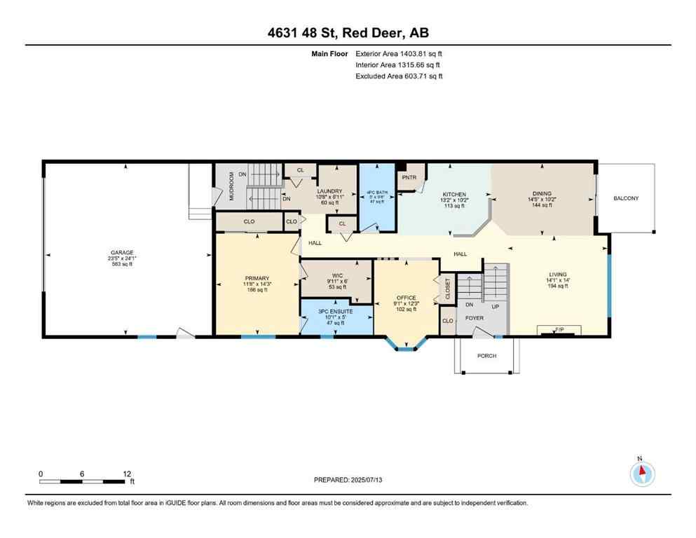 MLS® A2246082 - 4631 48 Street   in Parkvale Red Deer, Residential