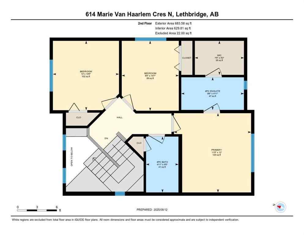 MLS® A2246130 - 614 Marie Van Haarlem Crescent N in Legacy Ridge / Hardieville Lethbridge, Residential