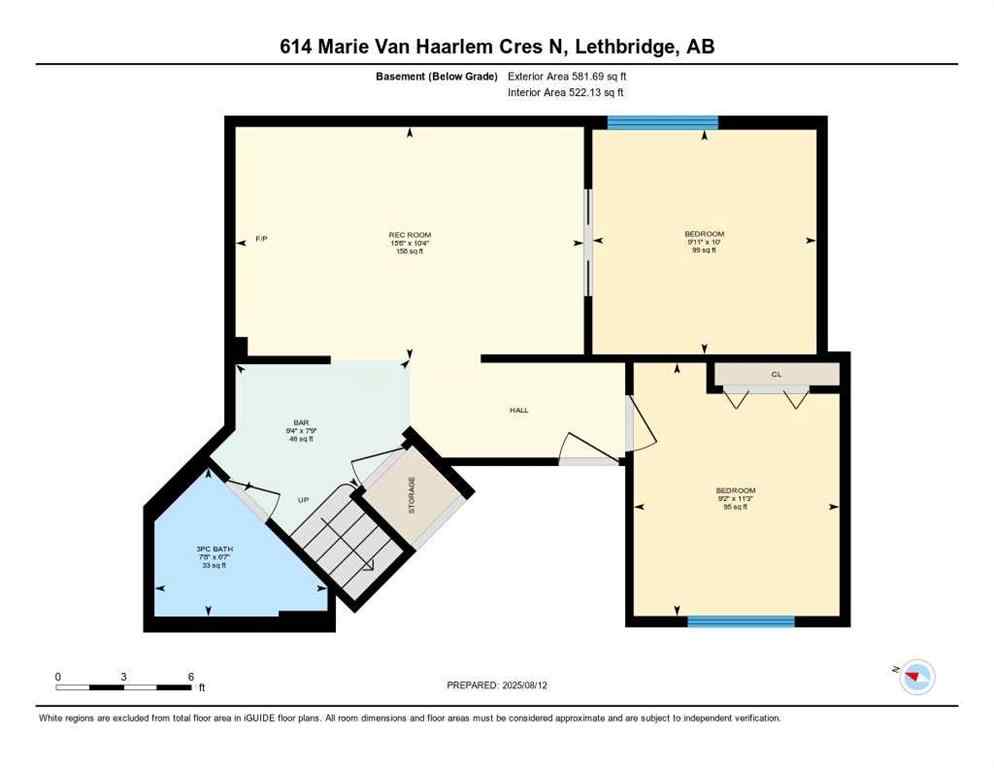 MLS® A2246130 - 614 Marie Van Haarlem Crescent N in Legacy Ridge / Hardieville Lethbridge, Residential